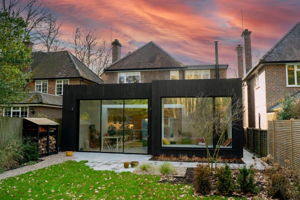 Modern home extension London