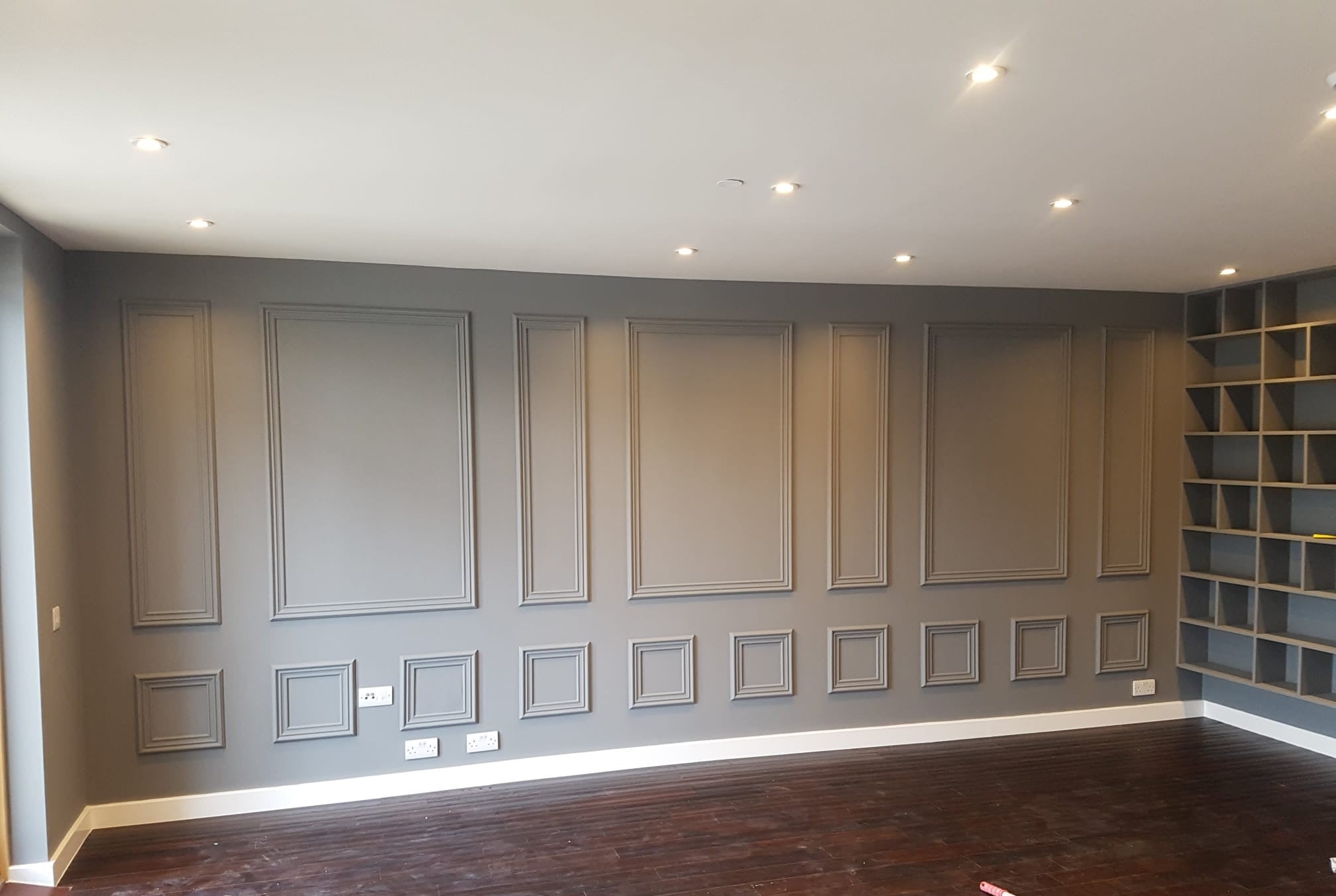 Venetian plaster feature wall London