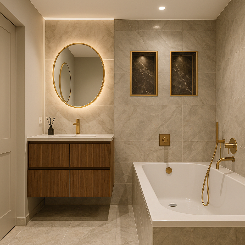 Cozy Bathroom Remodel