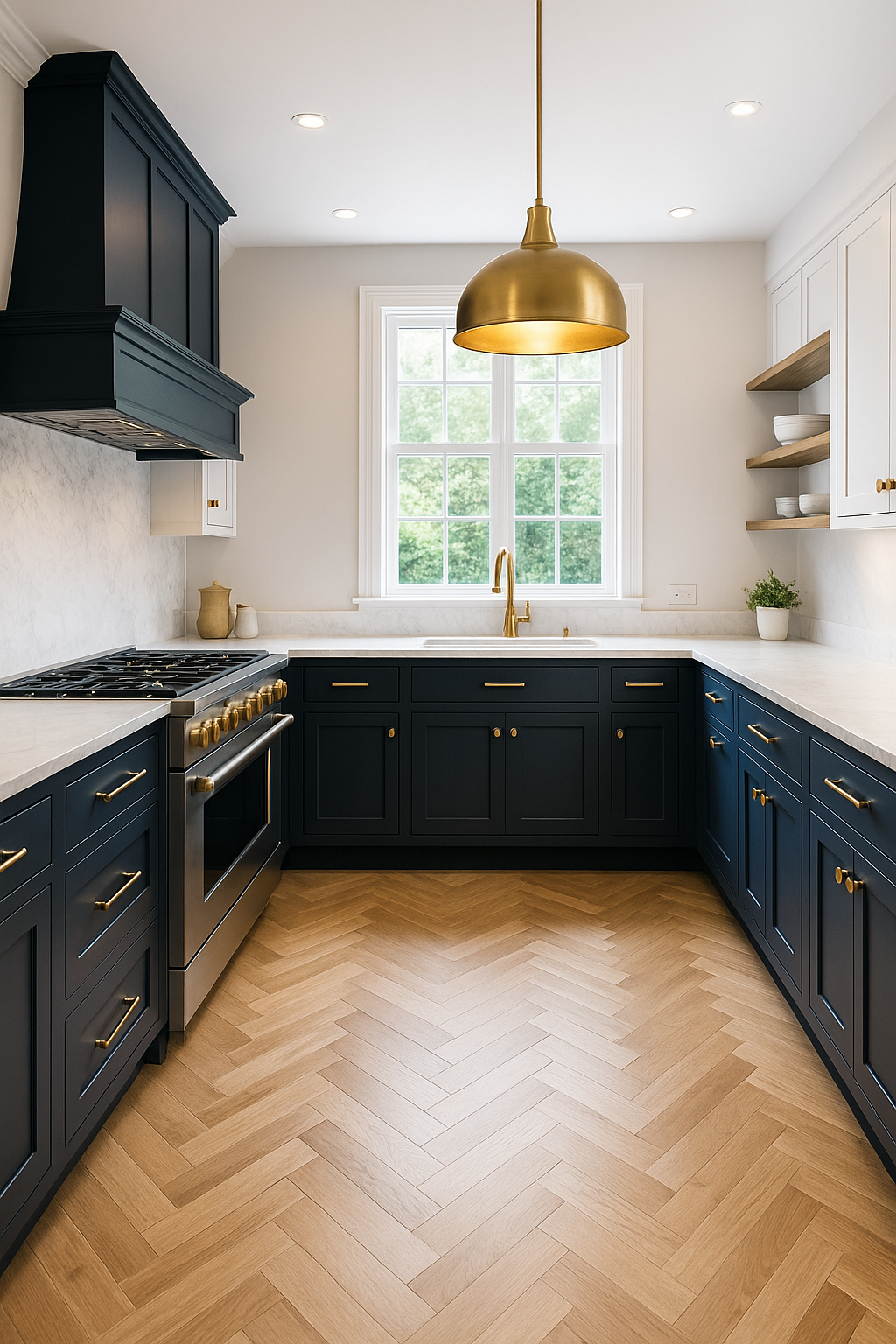 Compact Kitchen Layout